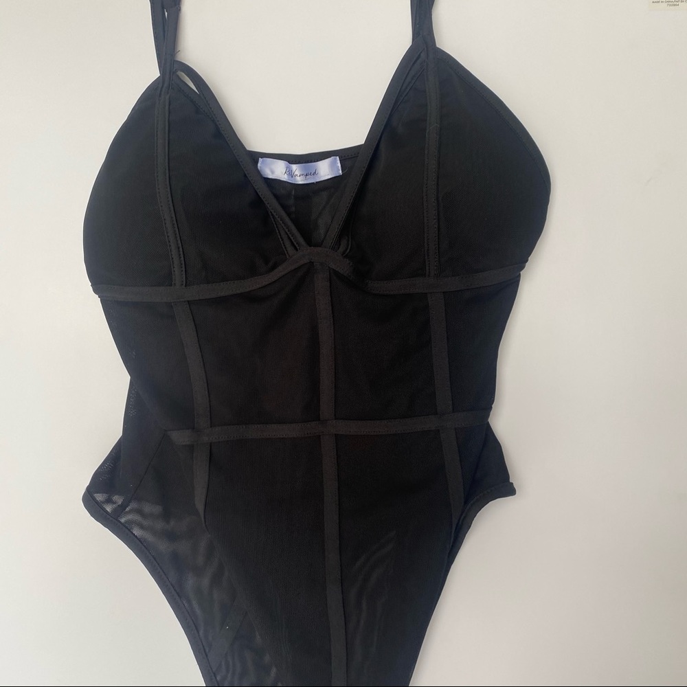 Black one piece